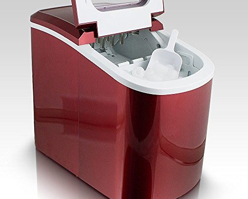 Shopping - Ratgeber eiswrfelmaschine-eiswrfelbereiter-icemaker-in-rot-500x400 Eiswürfelbereiter oder Eiswürfelmaschine für heiße Tage  